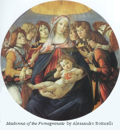 Madonna of the Pomegranates by Botticelli