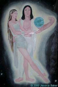 Divine Couple Sacred Feminine God and Goddess joint Creators