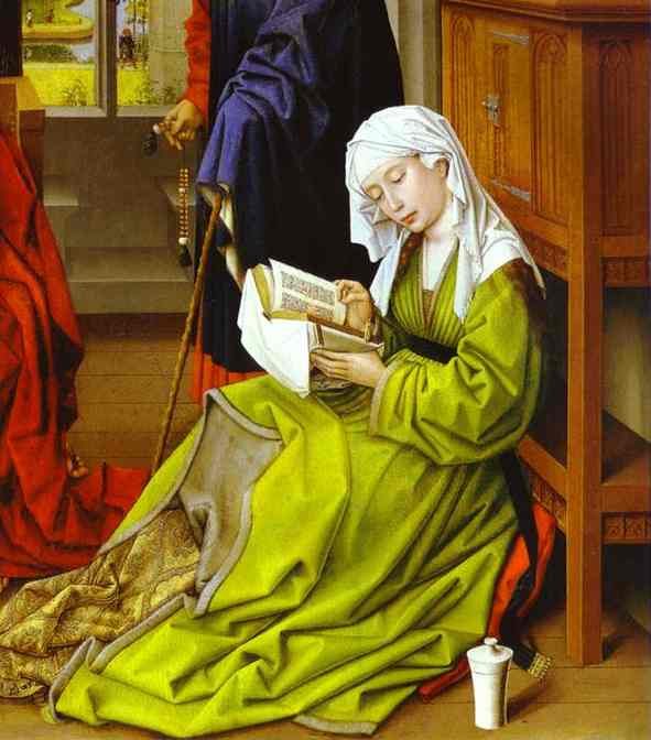 Magdalene Studying by Weyden