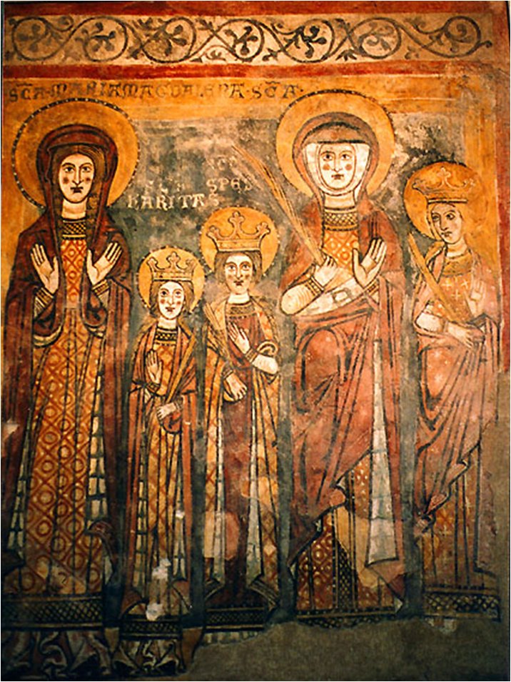 Sophia, Mary Magdalene and Sophia's daughters