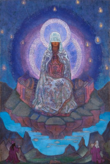 Veiled Mother of the World by Nicholas Roerich