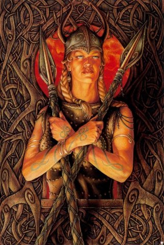 Valkyrie Brynhild (Brunhilda) by Dave Douglas