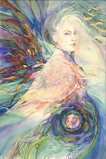Spiral Dancer Goddess by Helen Nelson Reed