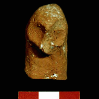 Asherah head of a pillar figurine found in Israeli dig. Dates to around 700 BC
