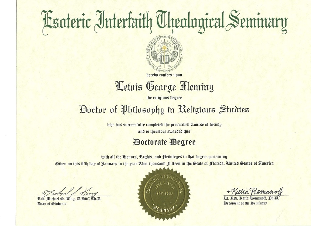 Doctorate Degrees Become An Ordained Minister Get Your PhD Divinity 