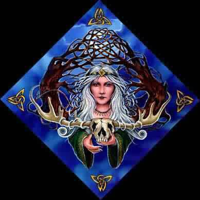 Celtic Priestess by James Wappel
