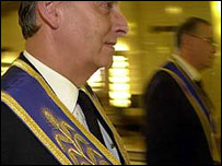 Modern freemasons in England