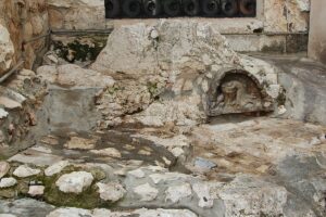 Rock of Agony in the Garden of Gethsemane